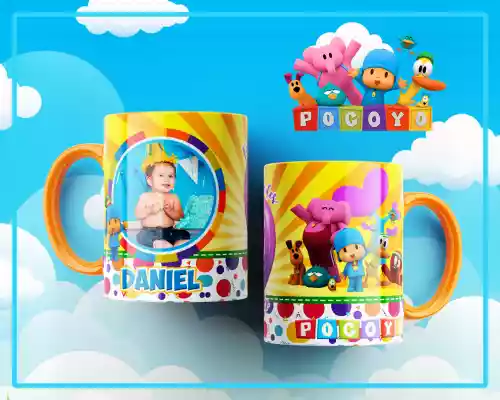 vectores plantilas POCOYO,CARICATURA,NIñO,NIÑA,INFANTIL,